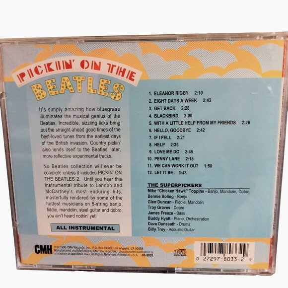 Pickin on the Beatles A Tribute Various Artists Vol 2 CD - Picture 3 of 5